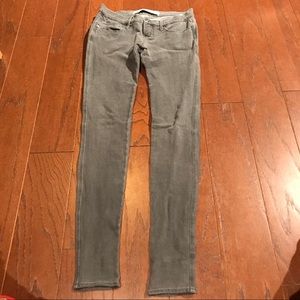 Abercrombie Gray Jeggings